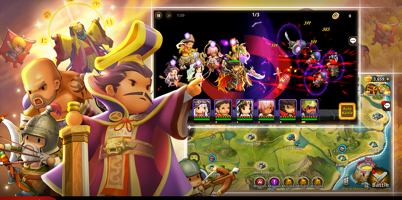 Kingdom Story: Brave Legion screenshot 1
