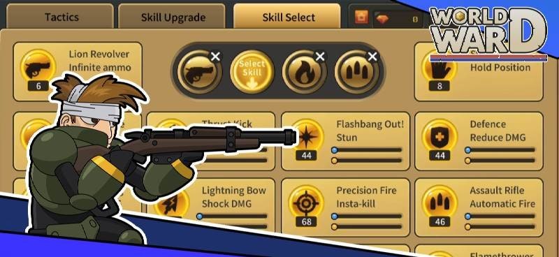 WWD — World War Defense Battle gameplay screenshot 4
