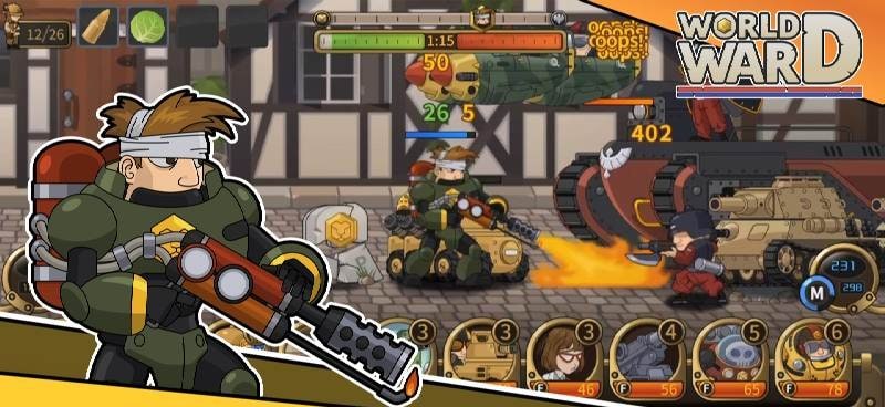 WWD — World War Defense Battle gameplay screenshot 1