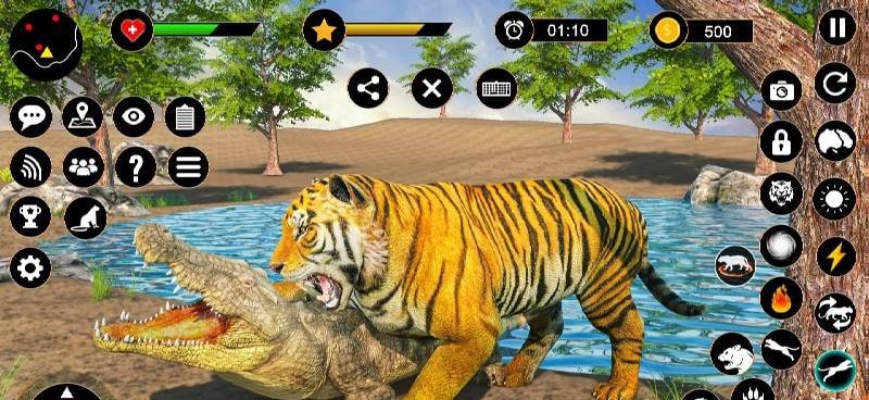 Tiger Simulator - Tiger Games screenshot 1
