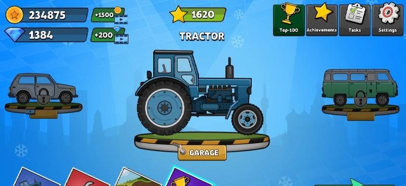 Hill Dash Racing: Russian Cars screenshot 4