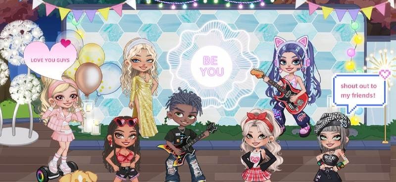 YoYa Time: Build, Share & Play social gameplay scene