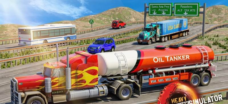Truck Simulator Driving Games - Screenshot 1