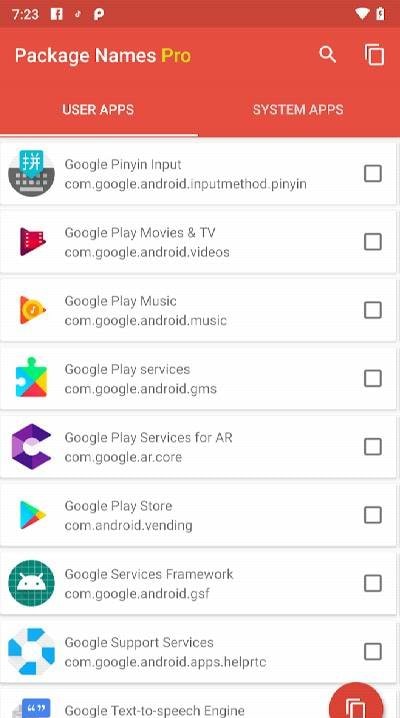 Package Names Pro screenshot 2