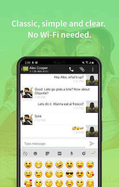 Messaging Classic screenshot 1