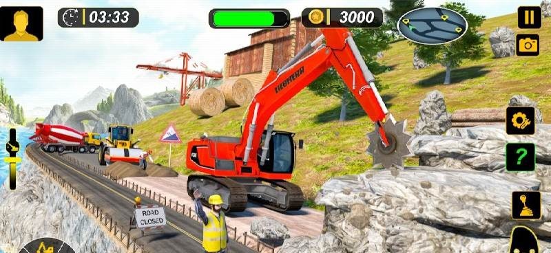 Road Construction Truck Games Screenshot 3