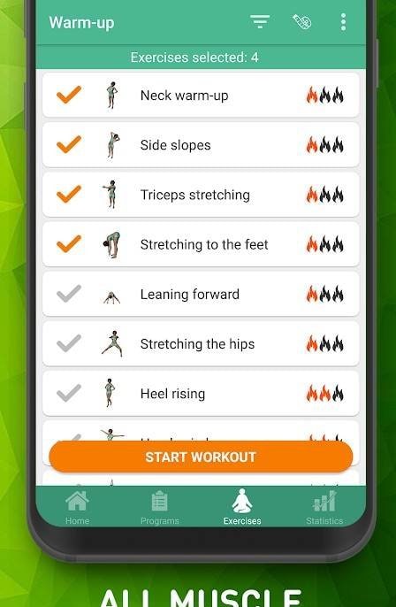 Morning workout and warmup screenshot 3