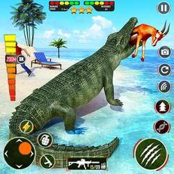 Hungry Animal Crocodile Games