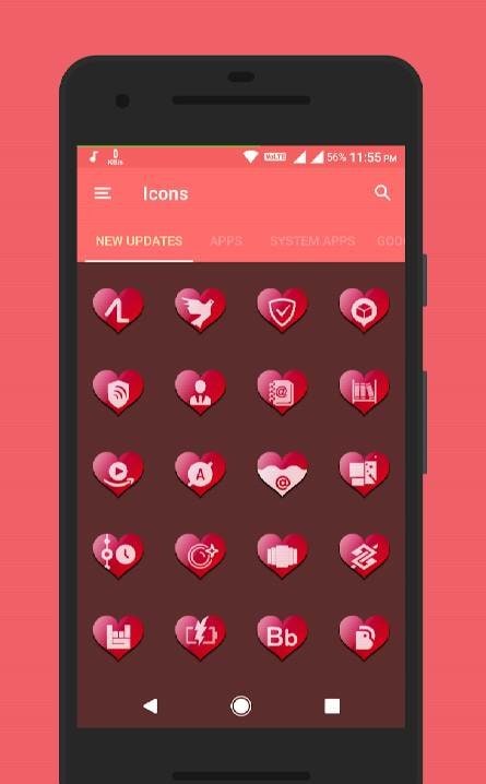 Valentine Premium - Icon Pack screenshot 3