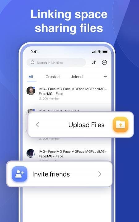LinkBox: Cloud Storage screenshot 1