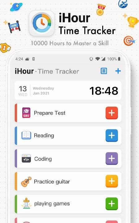 iHour - Habit & Skill Tracker screenshot 1