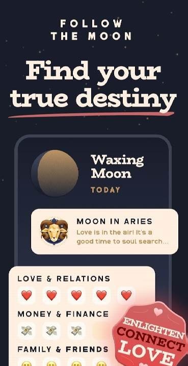 Moon Phase Calendar: Lunarsync screenshot 2