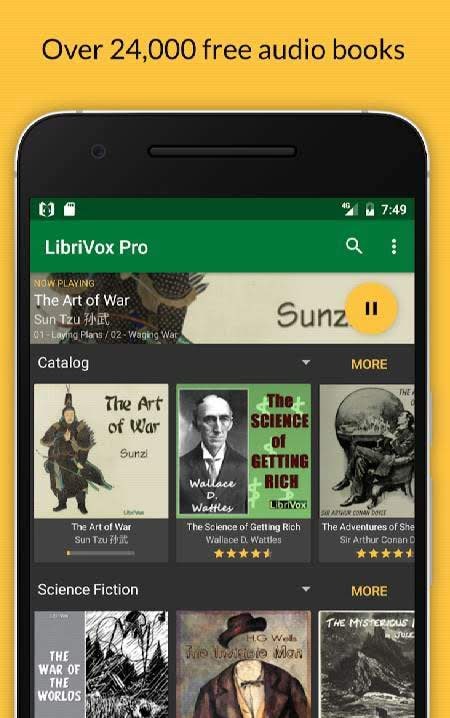 LibriVox Audio Books Supporter screenshot 1