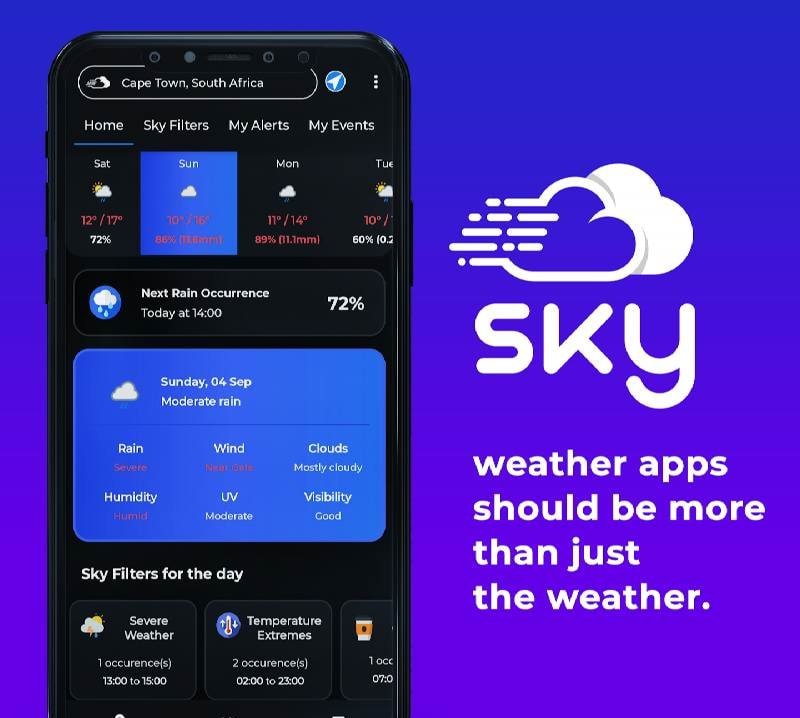 Sky Weather Alerts screenshot 1