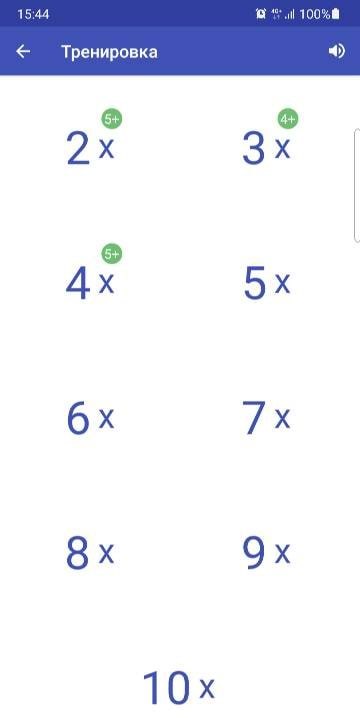Multiplication Table. Axiom screenshot 3