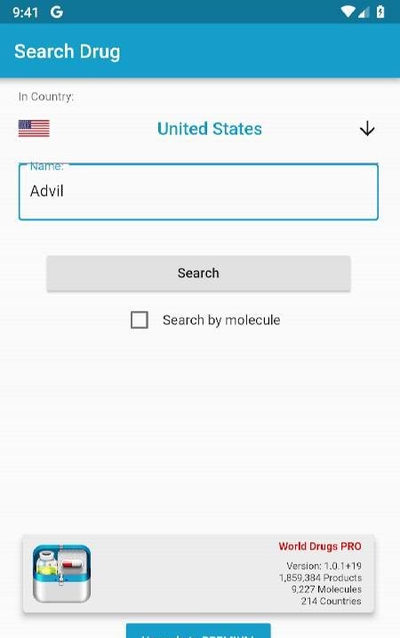 World Drugs Converter Screenshot 1