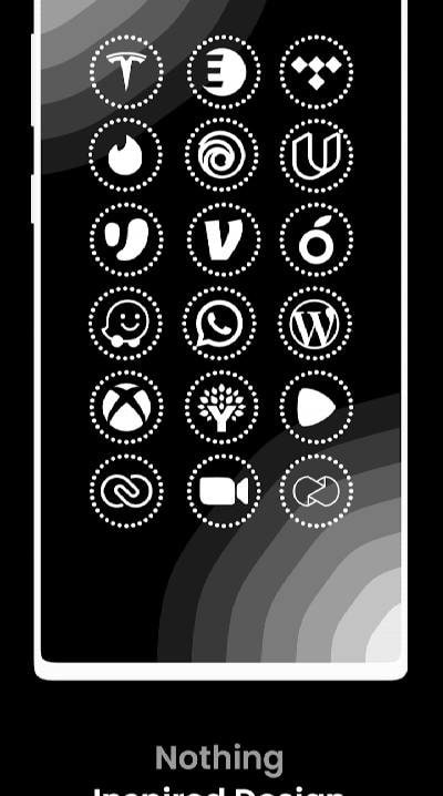 Nothing White - Icon Pack screenshot 4