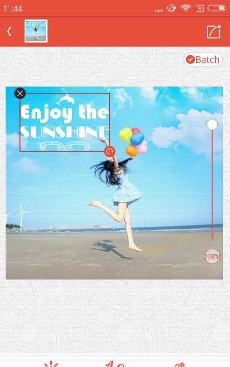 Add Text Watermark to Photos screenshot 1