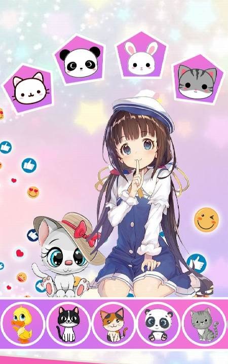 Anime Dress Up Makeover Games screenshot 4