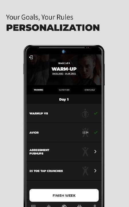 Goliaz Workout Training Plan screenshot 4