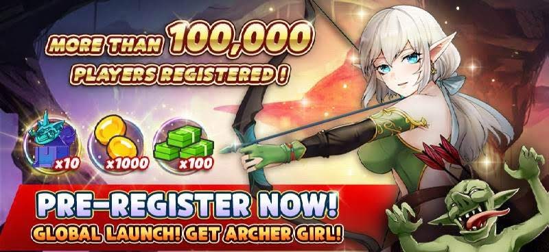 Princess & Goblin?? - Idle Miner Waifu Clicker gameplay screenshot 1