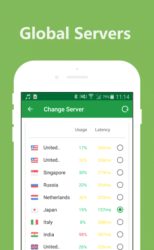 Hotspot VPN screenshot 2