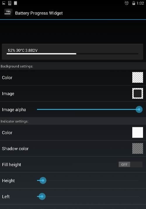 Battery Progress Widget screenshot 3