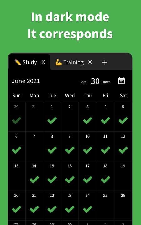 Check Calendar - Habit Tracker screenshot 3