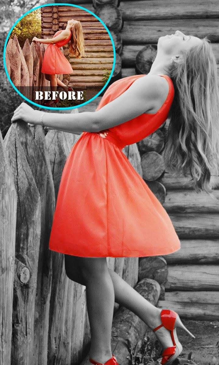 Black and White Photo Editor screenshot 1