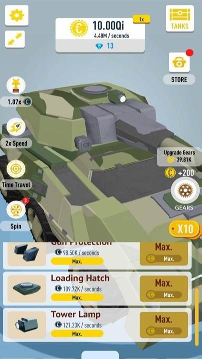 Idle Tanks 3D gameplay screenshot 4