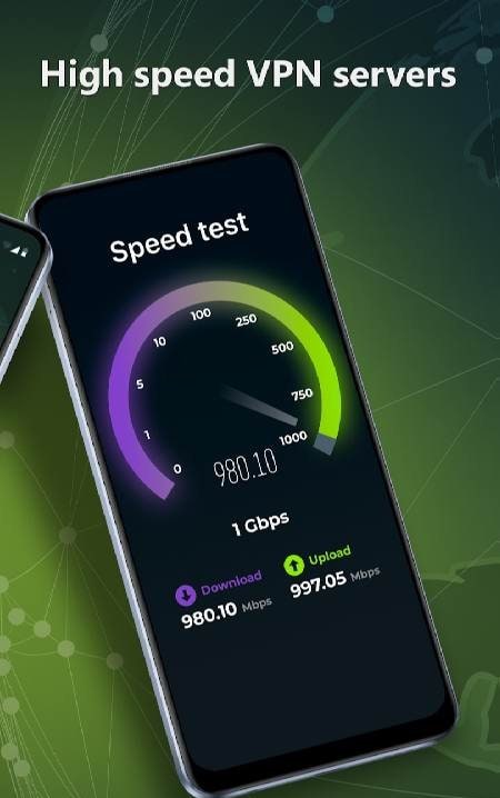 Second functional display of Zoog VPN - Secure VPN Proxy
