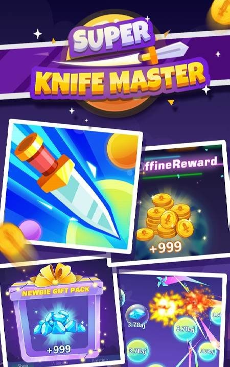 Super Knife Master gameplay screenshot 1