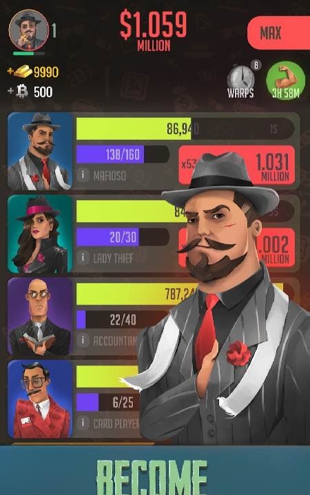 Idle Thieves: Gold & Adventure screenshot 3