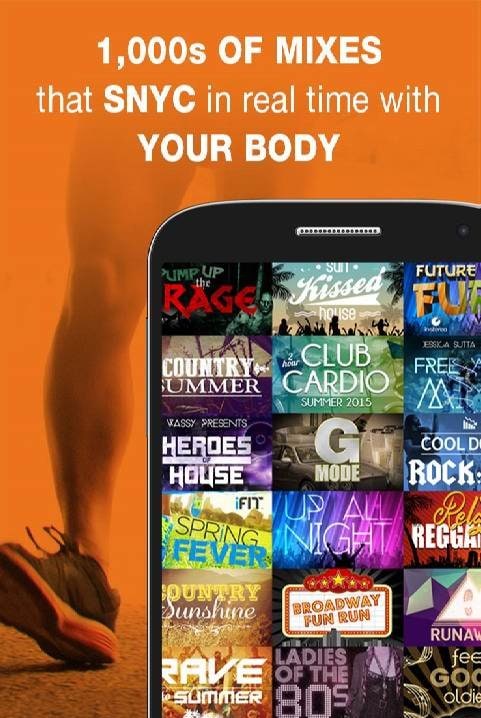 RockMyRun - Music for Workouts screenshot 1