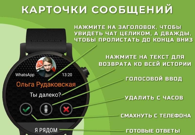 Informer: messages for Wear OS (Android Wear) screenshot 2