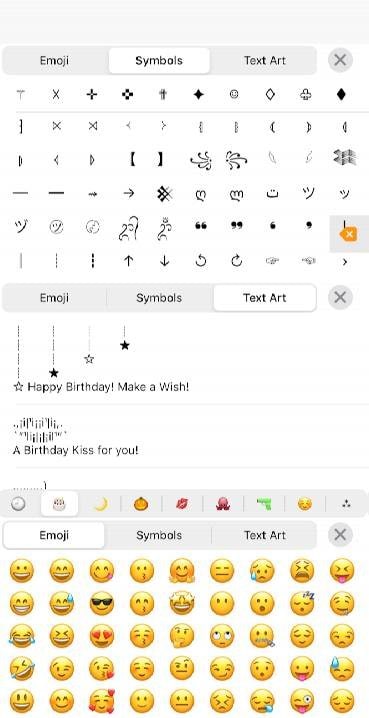 Fonts Keyboard - Cool Symbols screenshot 4
