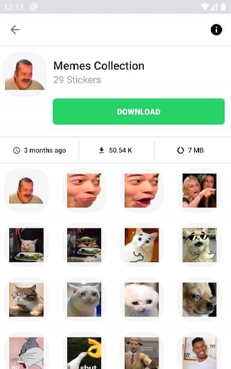 3D Funny Stickers - WAStickers screenshot 4