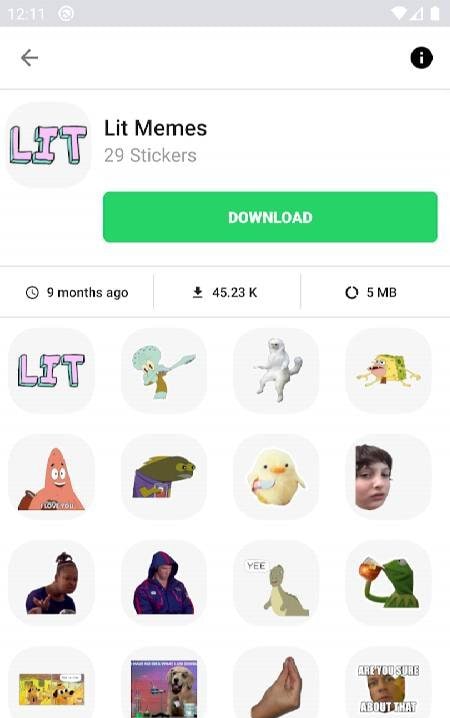 3D Funny Stickers - WAStickers screenshot 2