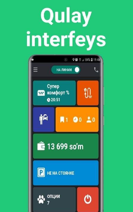 online taxi (driver) screenshot 1