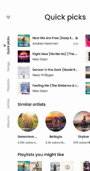 Fi Music - music downloader screenshot 1