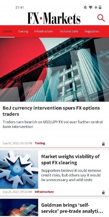 FX Markets screenshot 2