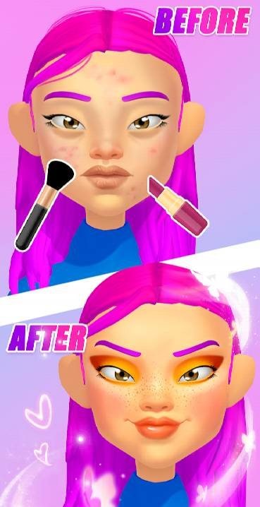 Perfect Makeup 3D screenshot 1