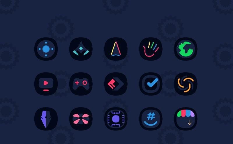 Cluster - Icon Pack screenshot 2