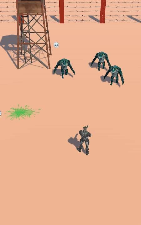 Protector: Alien Hunter gameplay screenshot 2