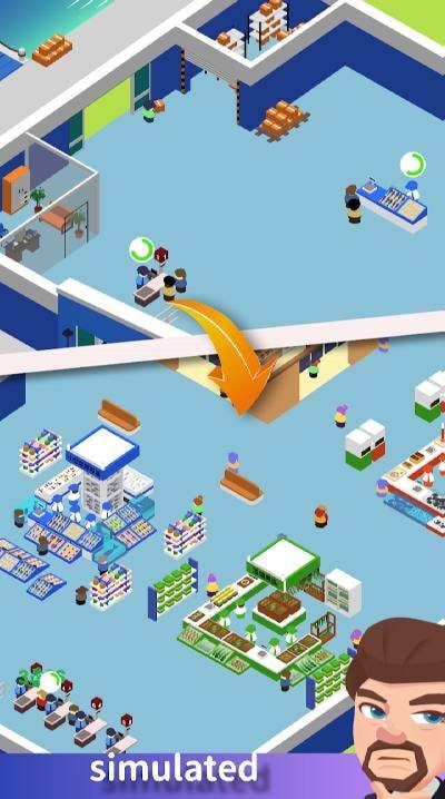 Idle Seafood Market -Tycoon screenshot 1