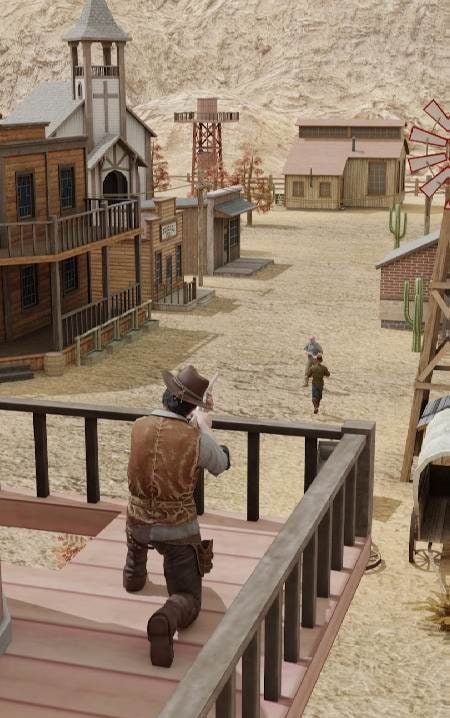 Wild West Sniper: Cowboy War screenshot 4