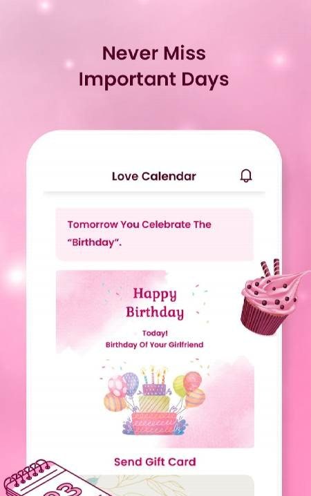 Love Calendar and Widget screenshot 3