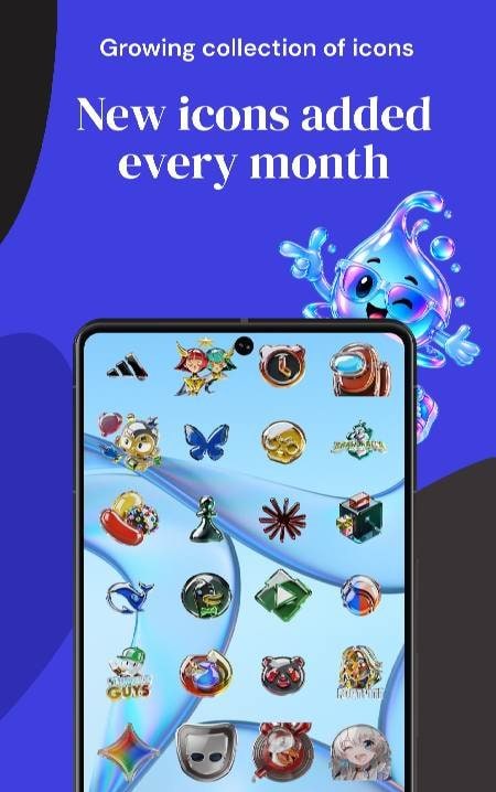 Screenshot 2 of Liquid Glass Icon Pack