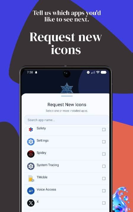 Screenshot 4 of Liquid Glass Icon Pack