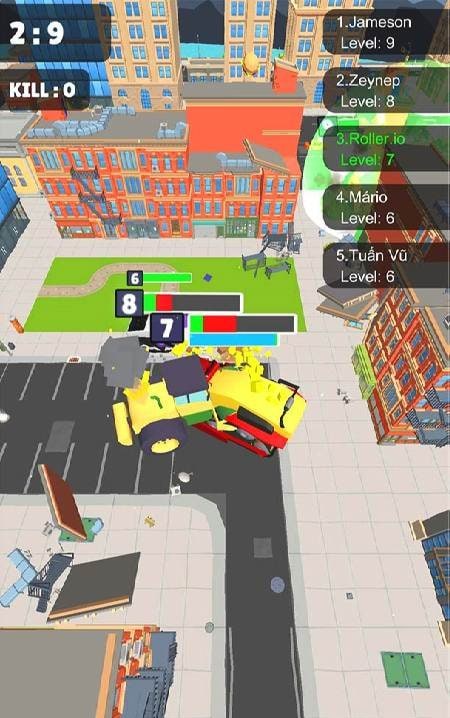 Roller.io: The City Takeover screenshot 4